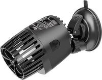 AQQA Aquarium Wave Maker,3W/5W/10W/15W Suction Cup Fish Tank Single Powerhead Pump，110V/60Hz Ultra Quiet Submersible Circulation Pump,360°Adjustable For Freshwater Saltwater Black