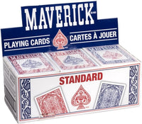 Maverick Playing Cards 12 Pack, Standard Index - 12 PK Standard