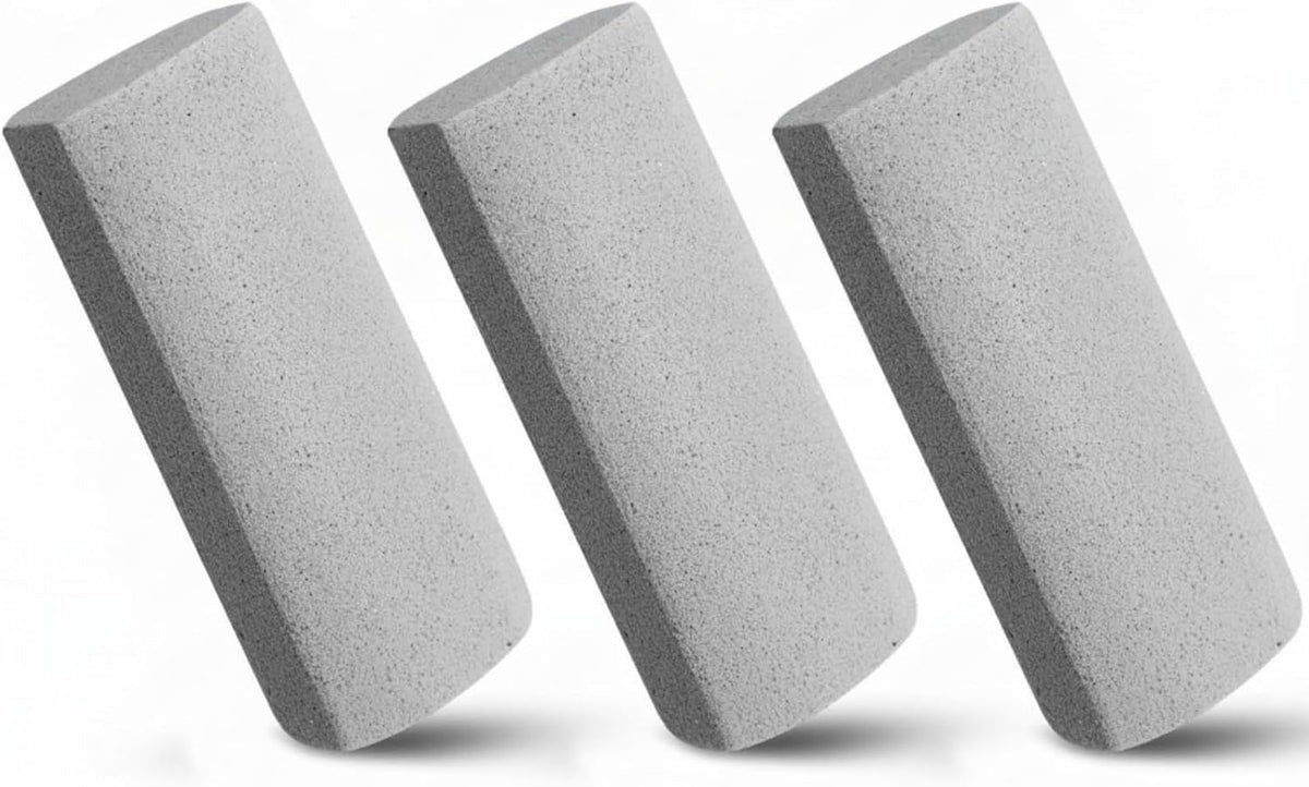 Abbylike 6 Pcs Pet Hair Remover Stone - 3 / Gray / 5.3 x 2 x 1.4 Inch