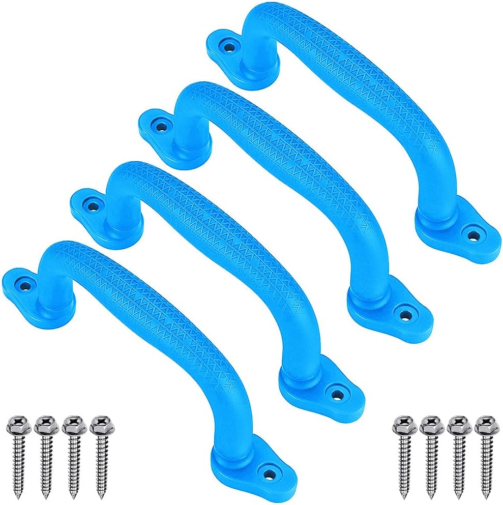 Dolibest Set of 4 Safety Playground Handles - Blue-4pcs