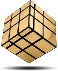 D-FantiX Shengshou Gold Mirror Cube 3x3x3 - Gold