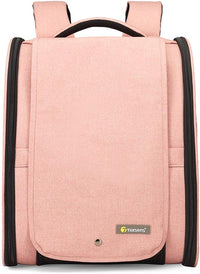 Texsens Innovative Traveler Bubble Backpack Pet Carriers for Cats - Upgraded-Pink