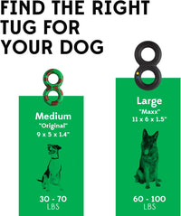 Goughnuts, Dog Toys for Aggressive Chewers - Medium (30-70 lb) (Original Size) / Green - image 2