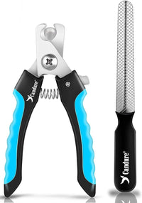 Candure Pet Nail Clippers - Bright Blue / Medium to Small pets