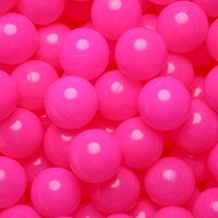 Realhaha plastic ball pit balls, 2.76 inches, in blue, pink, purple and yellow - view 2