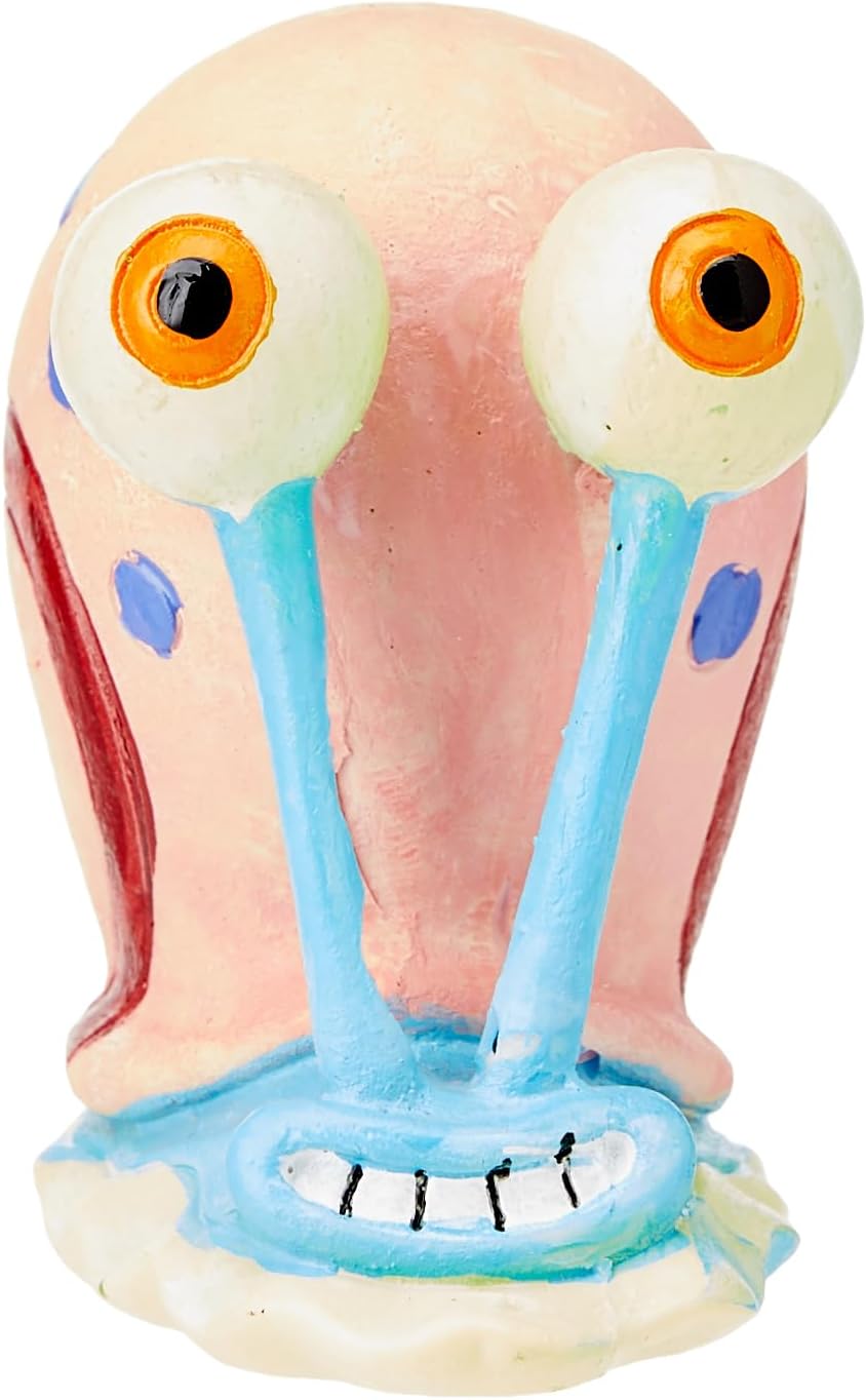 Penn-Plax Spongebob & Pineapple House Aquarium Decor - Medium / Gary - image 3