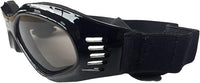 LECONPET Small Dog Sunglasses Waterproof Windproof UV Protection Pet Sunglasses Dog Goggles for Doggy Puppy Cat (Black)