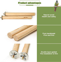 2 Pack Bird Perch Platform - Set 3 - image 3