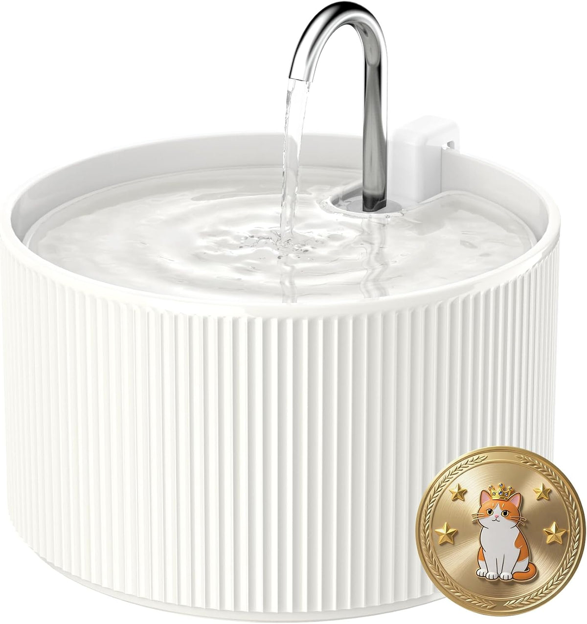 Ceramic Cat Water Fountain