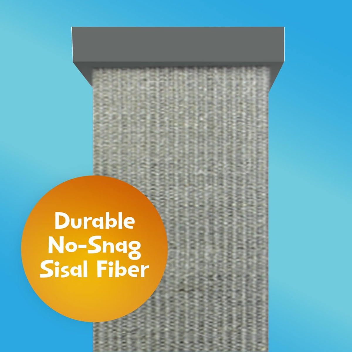 SmartCat Pioneer Pet Ultimate Scratching Post – Essentials for Cats - Gray - image 3
