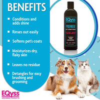 EQyss Premier silicone-free pet conditioner for dogs and cats - view 3
