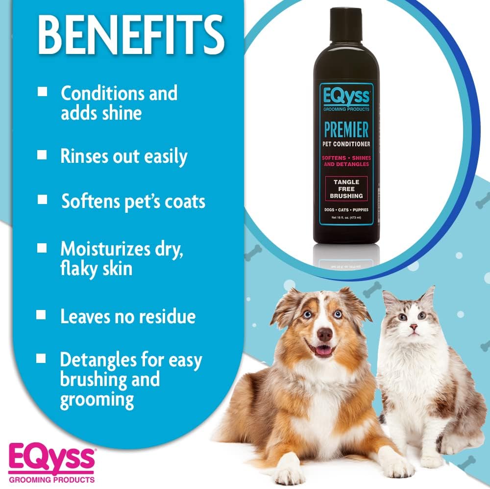 EQyss Premier silicone-free pet conditioner for dogs and cats - view 3