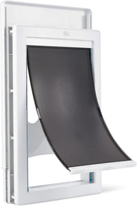 Amazon Basics Adjustable Plastic Dog and Cat Door - Large / adjustable Plastic door