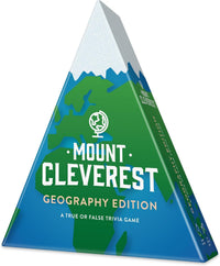 Mount Cleverest Original Edition, True or False Trivia Game - Geography