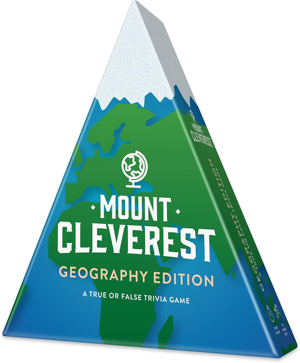 Mount Cleverest Original Edition, True or False Trivia Game - Geography