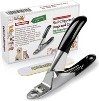 Dog Cat Pets Nail Clippers - Black