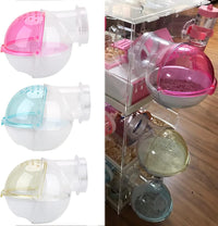 Hamster Sand Bathroom Hideout Cage Accessories Sand Bath Container - Upgrade Pink - image 4