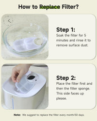 Wireless Cat Water Fountain Filter - 8 Filters & 32 Sponges + 8 Pump Filters - image 3