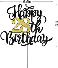 Happy 75th Birthday Cake Topper, 75th Birthday Cake Decorations – Fun for Kids & Family - 28 - image 2