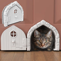 Fairy Door Interior Pet Door - White