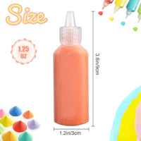 Niurewan 24 PCS Art Sand, DIY Sand Arts and Crafts Kit - 24 Colors - image 2