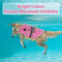 EMUST Dog Life Vest for Swimming - Extra Small / New Pink - image 3