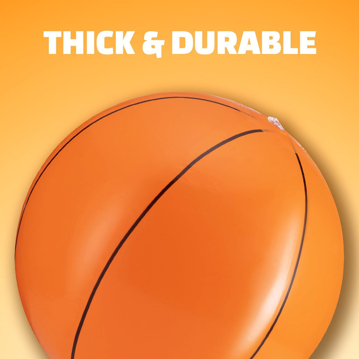 12-Pack Inflatable Soccer Balls 16-inch - Basketballs / 12 - image 2