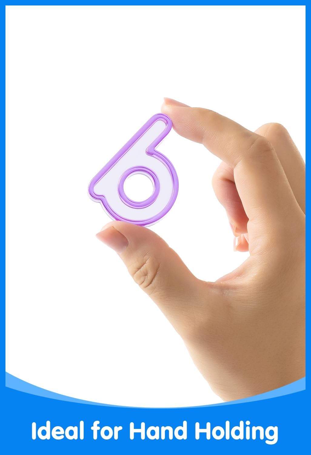 Odoorgames 78 translucent lowercase letters in 6 colors glowing on a light table - view 13