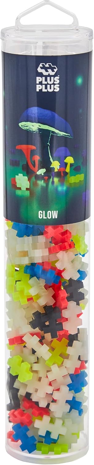 PLUS 240 Piece Glow in the Dark Mix, Mini Waffle Blocks - Glow in The Dark Mix - image 4