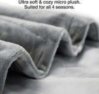 PetFusion Premium Dog and Cat Blanket, Grey or Brown – Essentials for Dogs - Plush / Large (53 x 41") / Grey - image 4