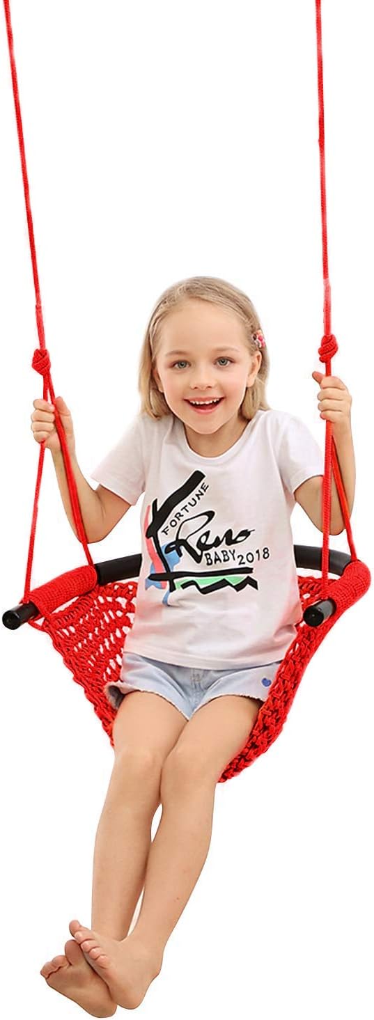 JKsmart Kids Net Swing Seat - Red / 1 Pack