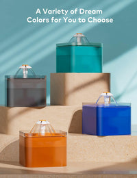 AONBOY Cat Water Fountain Filters - Cyan+4 Filters & 2 Sponges - image 2