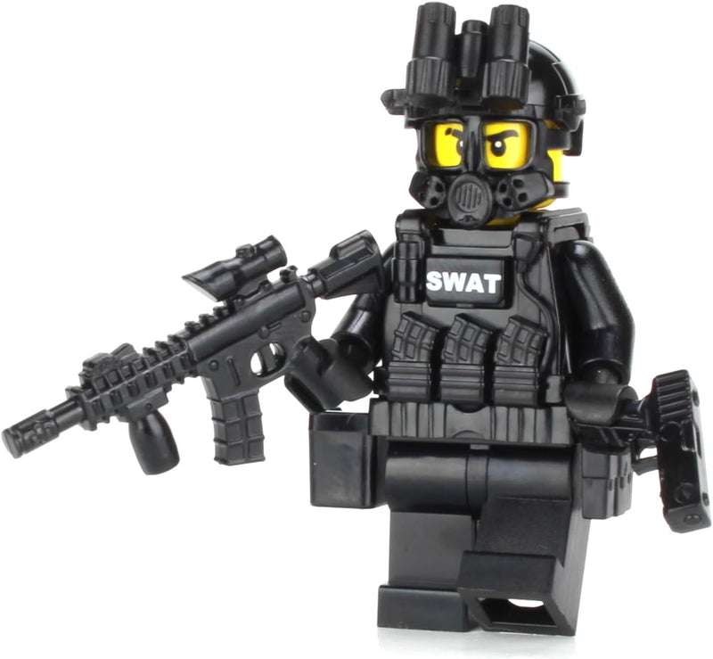 Battle Brick 1.6 Inches Tall Collectible Police SWAT Tactical Assault