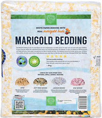 Small Pet Select - Natural Paper Bedding with Real Marigold Buds. Rabbits, Guinea Pigs, and Other Small Animals, 56L
