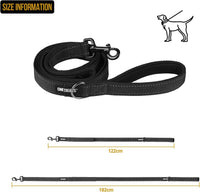 OneTigris No-Pull Dog Leash with Handle for Medium Large Dogs – Essentials for Dogs - Black / 6FT - image 2