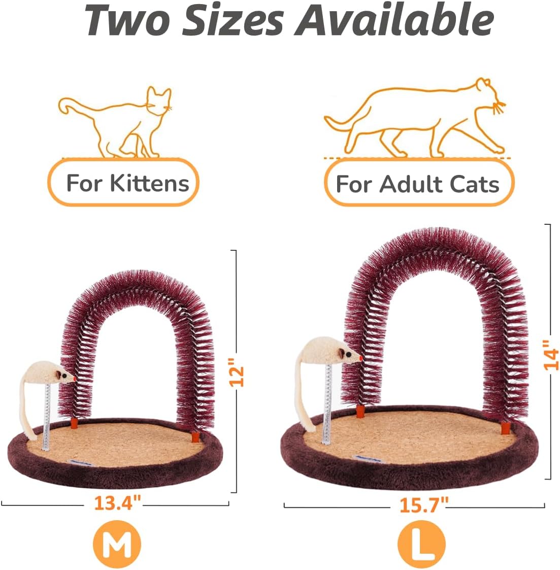 Happi N Pets Large Cat Self Groomer - Large - image 2