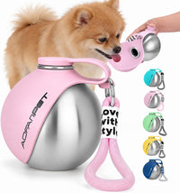 Portable Dog Water Bottle - Pink