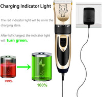 Highdas Dog Clippers for Grooming Low Noise - Gold - image 3