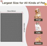 51.2"x25.6" Largest Dog Food Mat - Avocado Green / 39.5"L x 29.5"W - image 2
