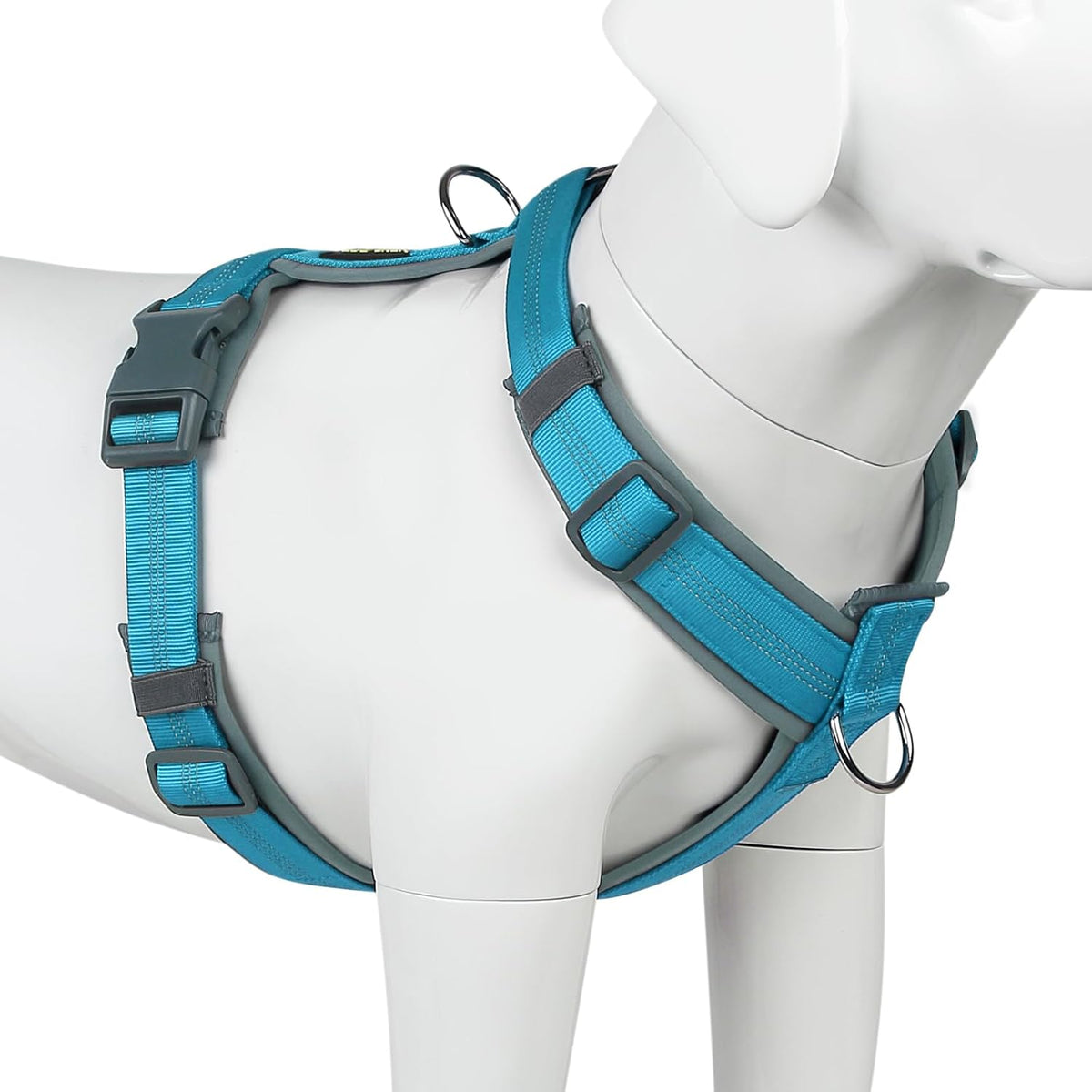 Plutus Pet No Pull Dog Harness - L / Cyan
