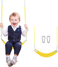 Aobote swing seat replacement 2-pack with soft EVA seats and 66-inch chains - view 5