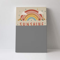 You Are My Sunshine Inspirational Canvas Wall Art Motivational Encouragements Wall Decor First Communion Gifts for Girls Boys Toddler Teens Pictures Painting Print Artwork Framed Decorations Nursery Dorm Bedroom 16"x24"