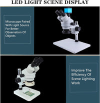 TreochtFUN 144 LED microscope ring light with dimmer control, black - view 4