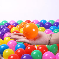 Guesvot 50 rainbow ball pit balls, 2.75 inch, with reusable storage bag - view 16
