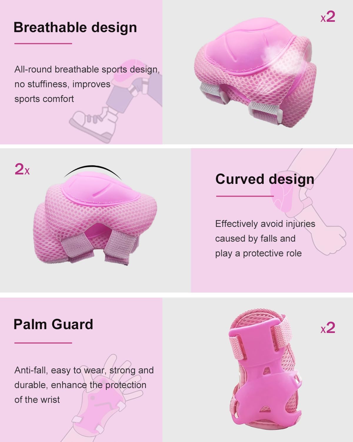 BeBeFun girls bike helmet in pink with 12 air vents and adjustable fit knob, ages 3 to 10 - view 25