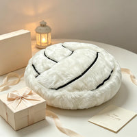 14" Volleyball Plush Pillow Soft Throw Toy for Kids Room Decoration – Fun for Kids & Family - Volleyball / 14" - image 3