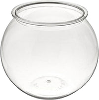 Koller Products 1-Gallon Plastic Round Fish Bowl