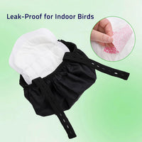 Adjustable Chicken Harness Diaper - Large / Green - image 2
