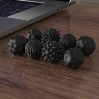 Magnetic Fidget Balls for Adults & Teens - Black (8-pack) - image 3
