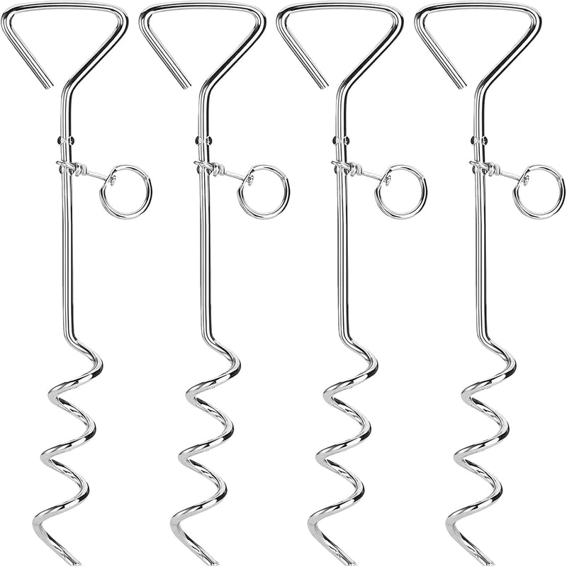 Fasmov 4 Pack 16" Dog Stake